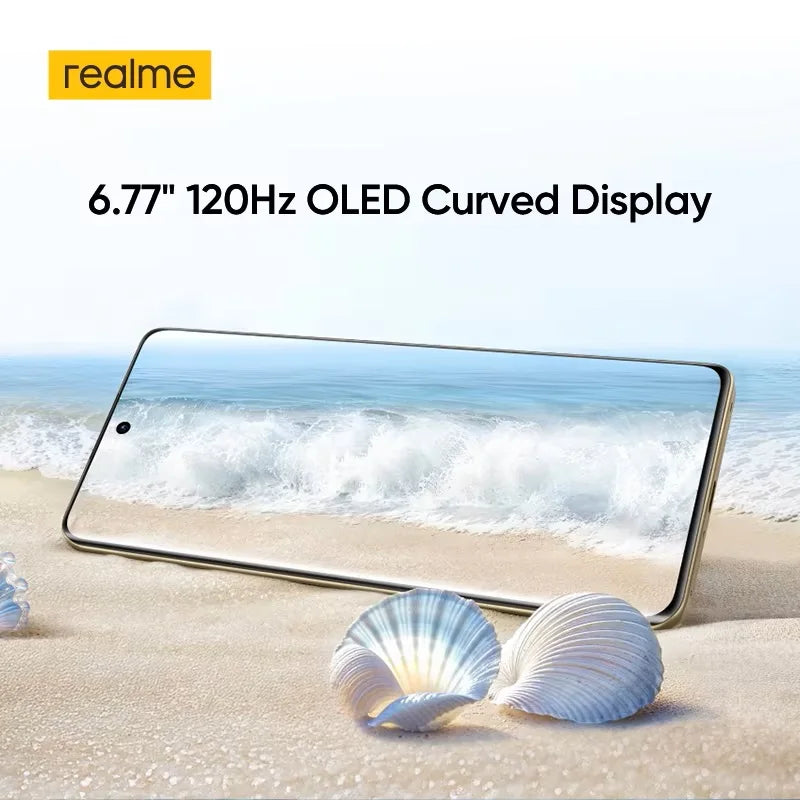 [Russian Version] realme 14 Pro 5G Smartphone Dimensity 7300 Chipset 6000mAh Battery 50MP  OIS Camera 120Hz Curved Display