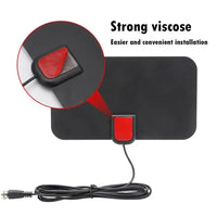 5000 Miles HD 8K Digital TV Antenna - 25DB Indoor DVB-T/T2 UHF VHF for 4K 1080P Cable DTV Reception